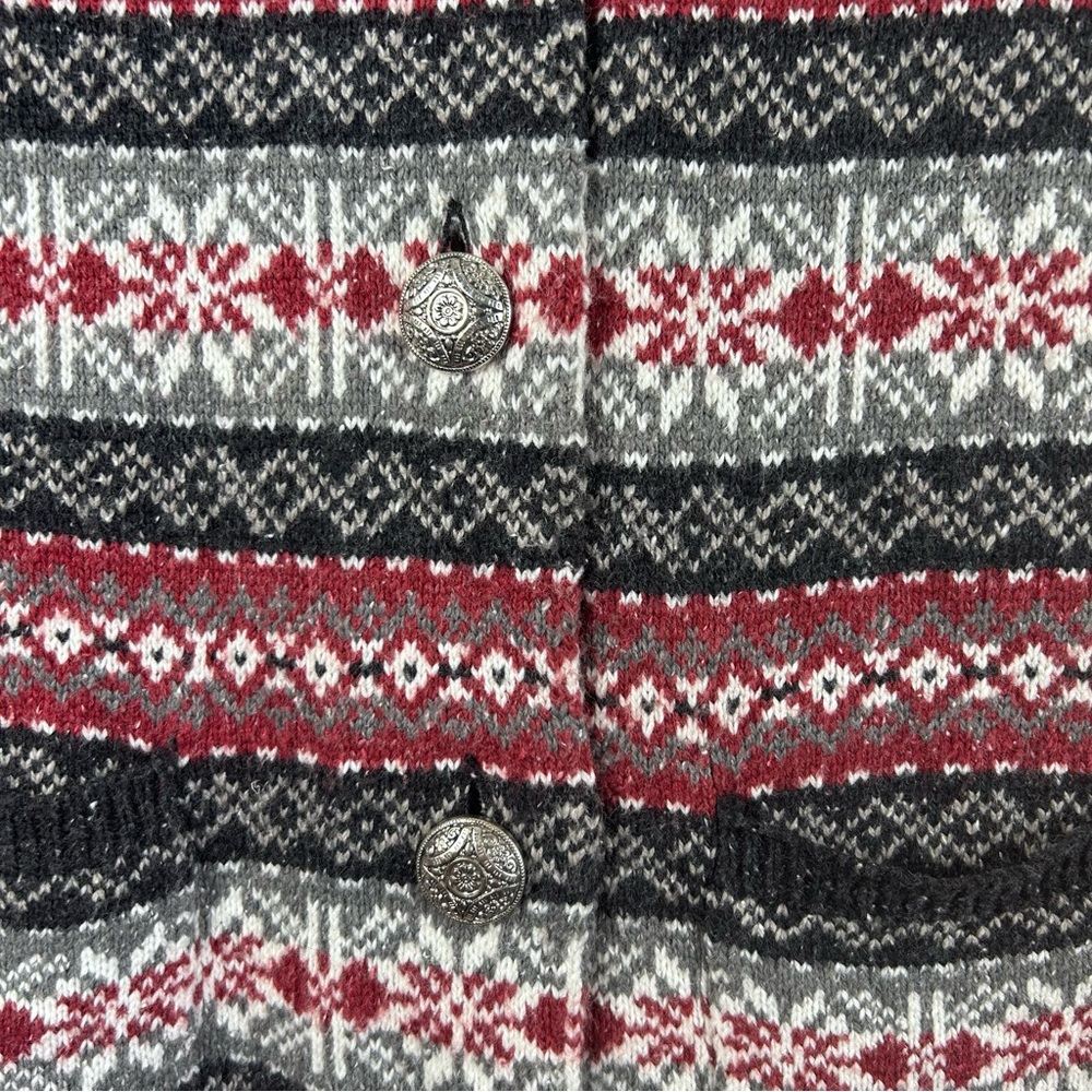 Vintage Penmans Women’s knit cardigan metal buttons pockets size large - Picture 4 of 9